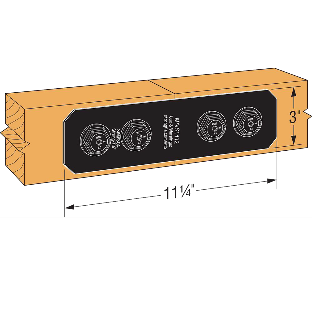 Simpson Strong-Tie APVST Flat Strap