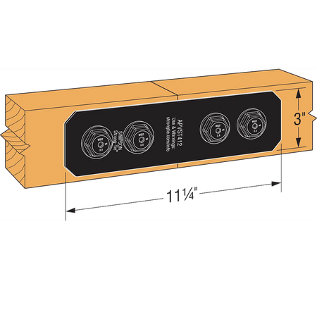 Simpson Strong-Tie APVST Flat Strap
