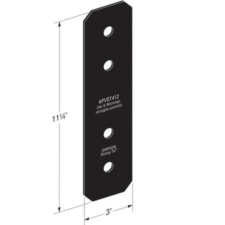 Simpson Strong-Tie APVST Flat Strap