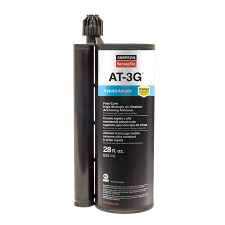 Simpson Strong-Tie AT-3G High-Strength Hybrid Acrylic Adhesive-28 oz