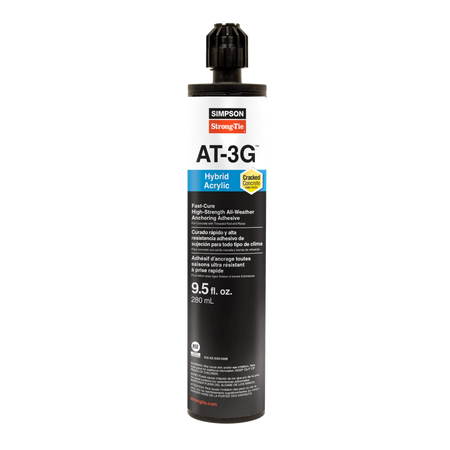 Simpson Strong-Tie AT-3G High-Strength Hybrid Acrylic Adhesive-9.5 oz