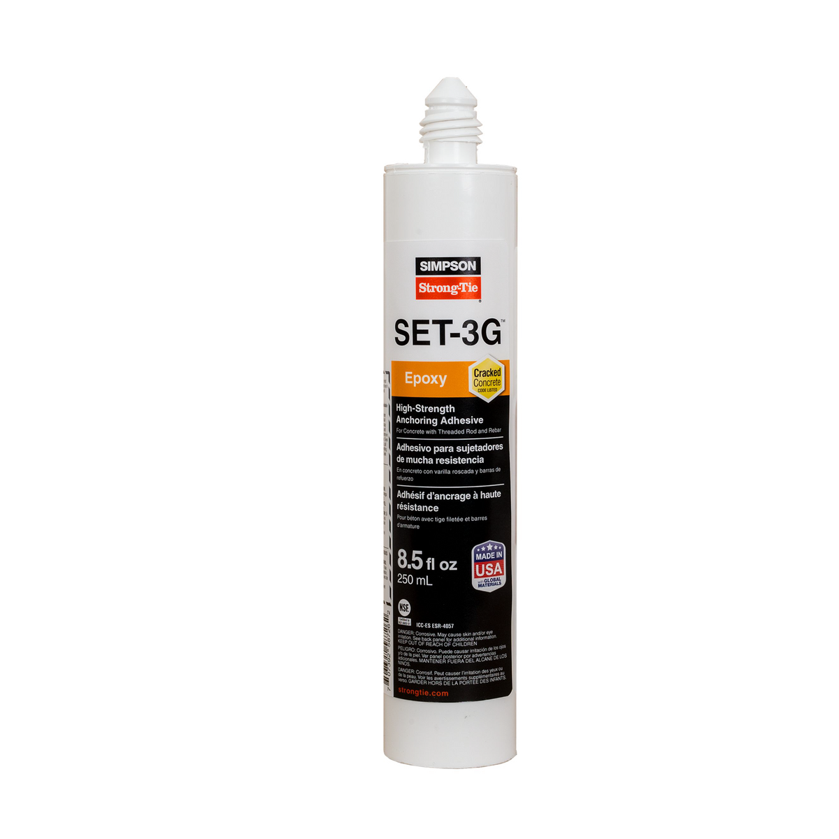 Simpson Strong-Tie SET-3G™ High-Strength Epoxy Adhesive