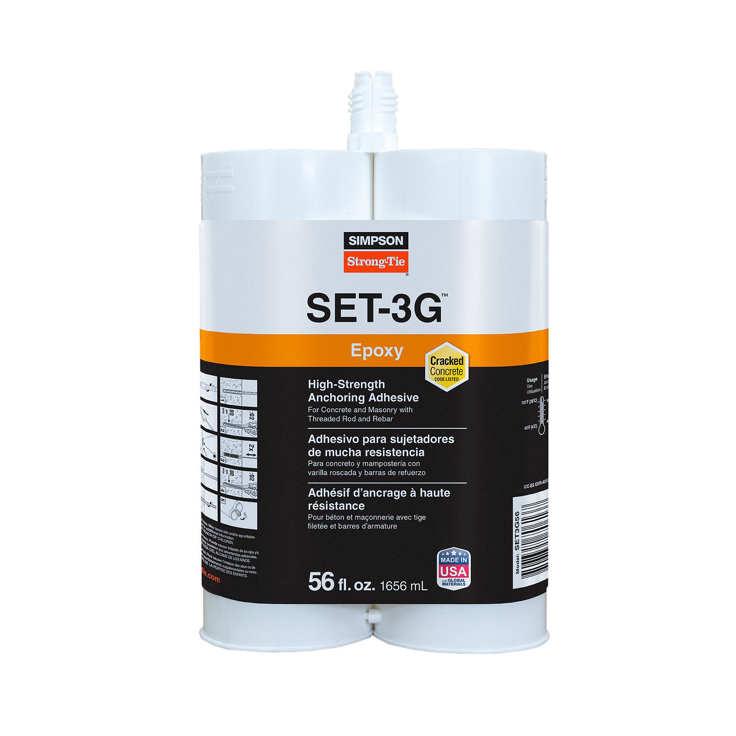 Simpson Strong-Tie SET-3G™ High-Strength Epoxy Adhesive