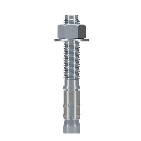 Simpson Strong-Tie Zinc Plated / Carbon Steel Strong-Bolt® 2 Wedge Anchor