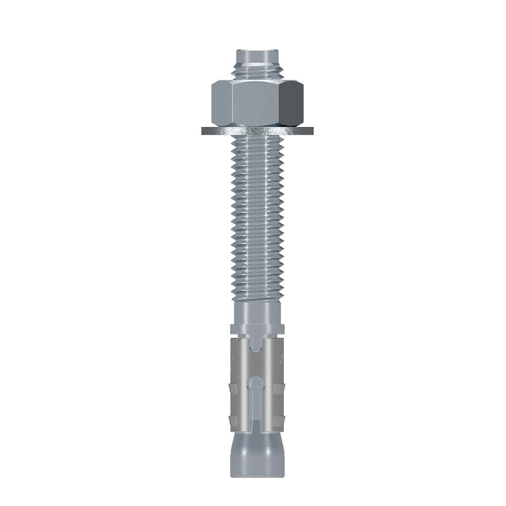Simpson Strong-Tie Zinc Plated / Carbon Steel Strong-Bolt® 2 Wedge Anchor