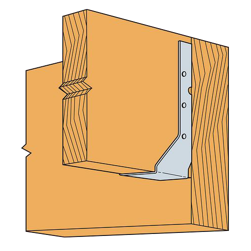 Simpson Strong-Tie Concealed Flange Face Mount Joist Hanger-2x6-Single-ZMAX