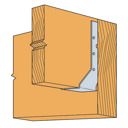 Simpson Strong-Tie Concealed Flange Face Mount Joist Hanger-2x6-Single-ZMAX