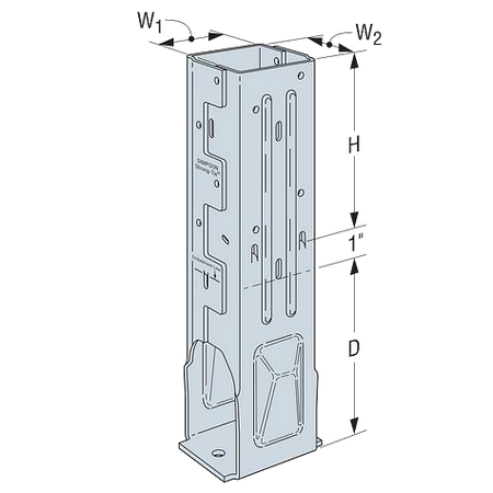 Simpson Strong-Tie Moment Post Base