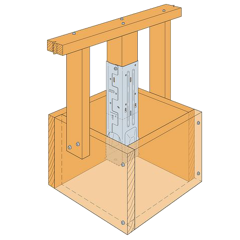 Simpson Strong-Tie Moment Post Base