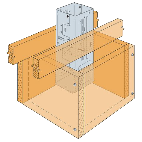 Simpson Strong-Tie Moment Post Base