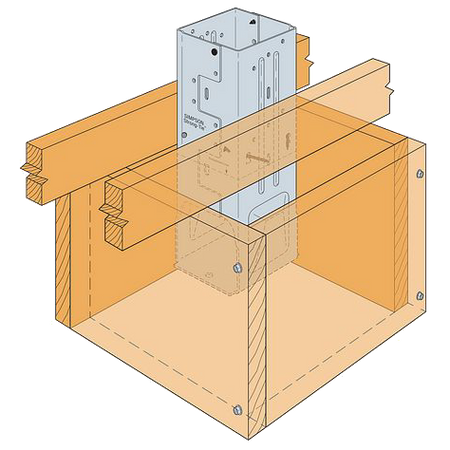 Simpson Strong-Tie Moment Post Base