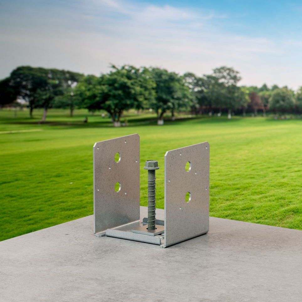 Simpson Strong-Tie Titen HD® Mechanically Galvanized Heavy-Duty Screw Anchor-3/8in-5in-50