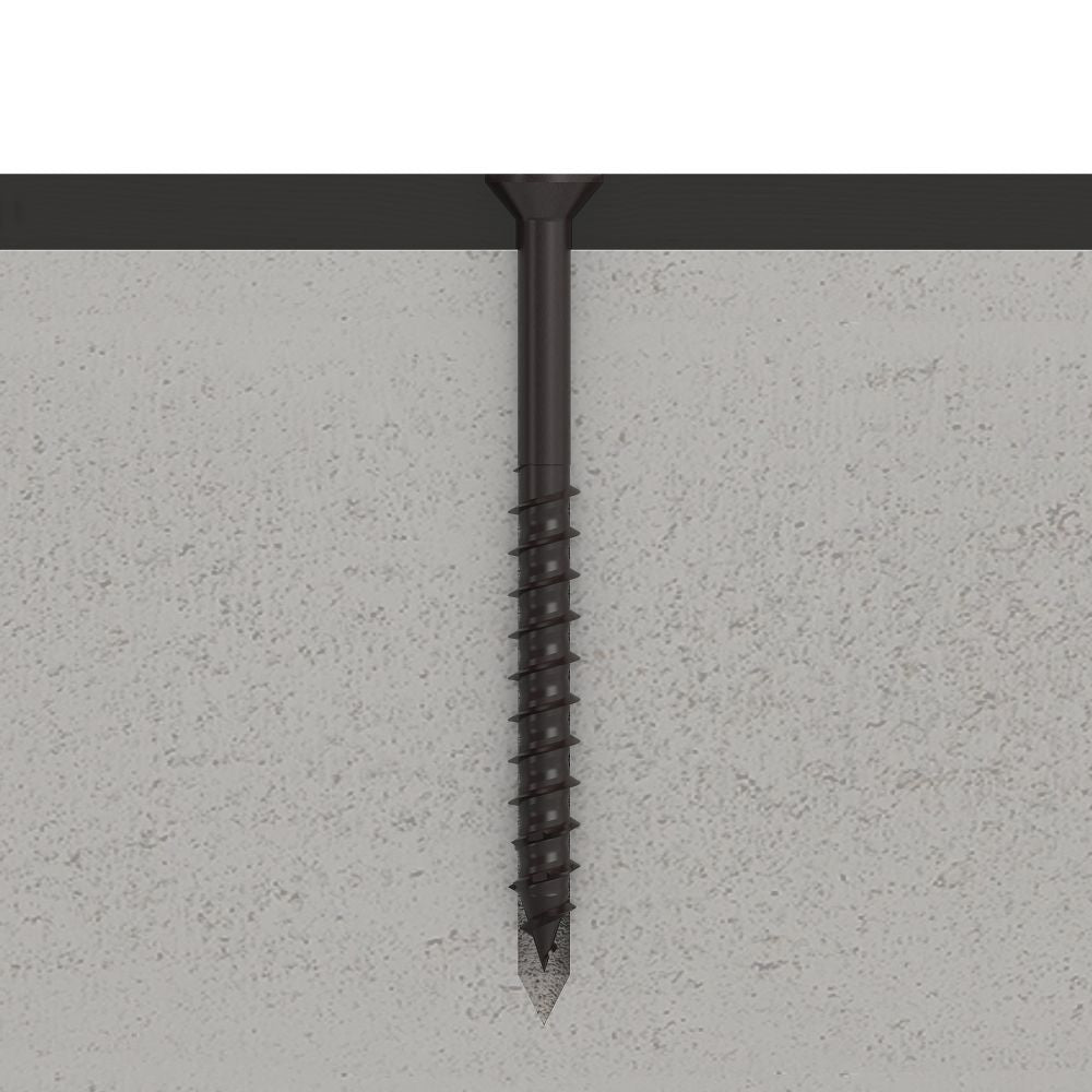 Simpson Strong-Tie Titen Turbo Concrete and Masonry 1/4in Screw Anchor (Bronze)