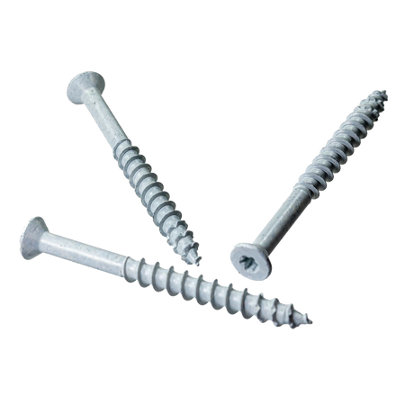 Simpson Strong-Tie Titen Turbo Concrete and Masonry 1/4in Screw Anchor (White)-2-1/4in-Flat Head-100