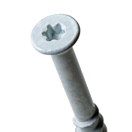 Simpson Strong-Tie Titen Turbo Concrete and Masonry 1/4in Screw Anchor (White)-1-3/4in-Flat Head-100