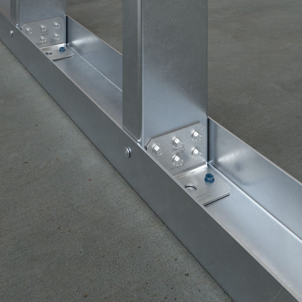 Simpson Strong-Tie Titen Turbo Concrete and Masonry 3/16in Screw Anchor (Standard Blue)-3-1/4in-Flat Head-100