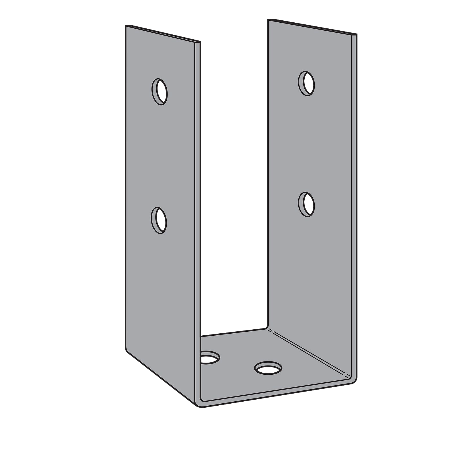 Simpson Strong-Tie UB Post Bracket-4inx4in