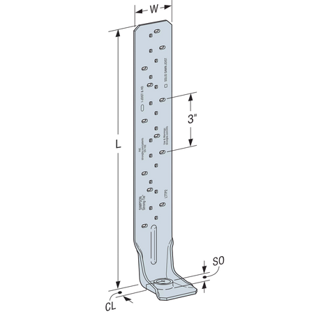 Simpson Strong-Tie LTT Light Tension Tie