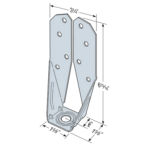 Simpson Strong-Tie Deck Tension Tie