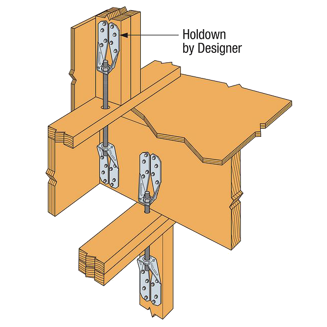 Simpson Strong-Tie Deck Tension Tie-DTT1Z-ZMAX