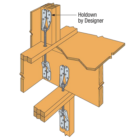 Simpson Strong-Tie Deck Tension Tie-DTT1Z-ZMAX