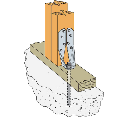 Simpson Strong-Tie Deck Tension Tie