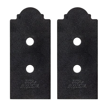 Simpson Strong-Tie APBDSP Decorative Post Base Side Plate-4x4-ZMAX-Rough