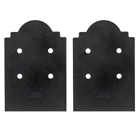 Simpson Strong-Tie APBDSP Decorative Post Base Side Plate-6x6-ZMAX-Rough