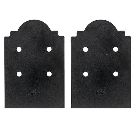 Simpson Strong-Tie APBDSP Decorative Post Base Side Plate-6x6-ZMAX-Rough