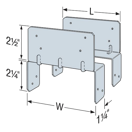 Simpson Strong-Tie Adjustable Post Cap
