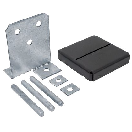 Simpson Strong-Tie Concealed Post Base-8x8-ZMAX