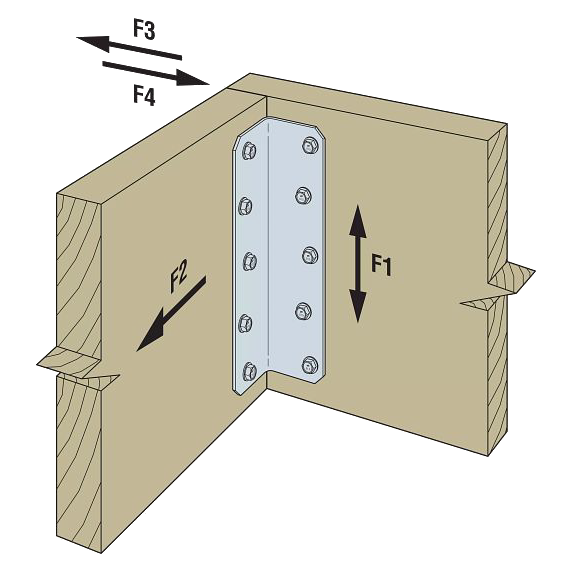 Simpson Strong-Tie Medium L Angle-2x3-ZMAX