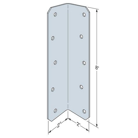 Simpson Strong-Tie Medium L Angle-2x6-ZMAX