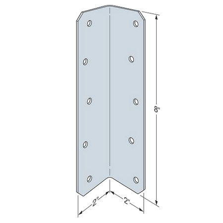 Simpson Strong-Tie Medium L Angle-2x6-ZMAX