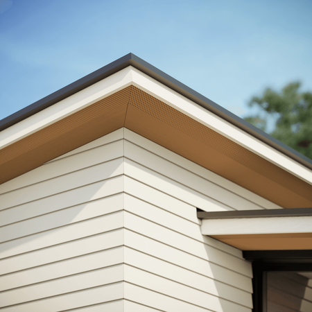 St-Laurent Smooth Vented Soffit-Espresso (St-Laurent)-12ft-12in