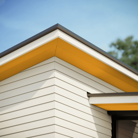 St-Laurent Smooth Vented Soffit-Ipe (St-Laurent)-12ft-12in