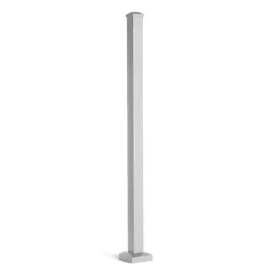 TREX Signature 2.5in Railing Posts-Classic White-43in-Blank