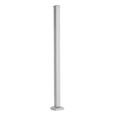 TREX Signature 2.5in Railing Posts-Black Sand-53in-Blank