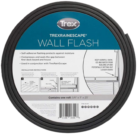 TREX RainEscape Wall Flashing-Default Title
