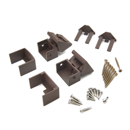 TREX Signature Swivel Bracket - Stair (pack of 2)-Bronze Trex