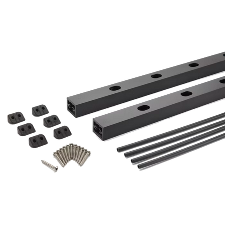 TREX Signature Rail Round Baluster Kit - Stair-Black Sand-6ft-36in