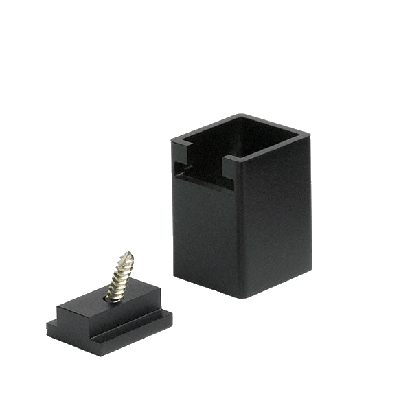 TREX Signature Aluminum Footblock-Black Sand