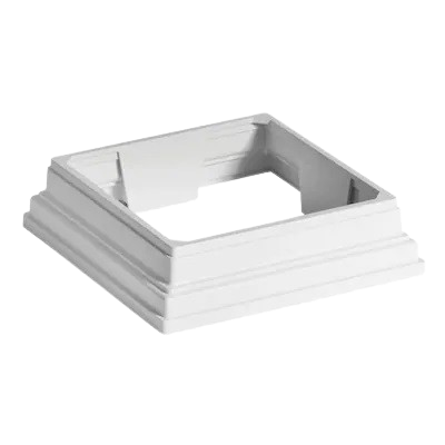 TREX Transcend Railing Post Skirt-Classic White-4x4