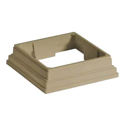 TREX Transcend Railing Post Skirt-Charcoal Black-4x4