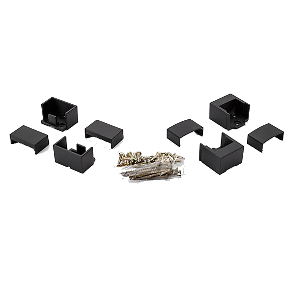 TREX Signature Fixed Bracket - Horizontal (pack of 4)-Black Sand