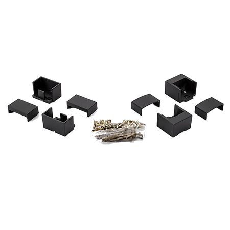 TREX Signature Fixed Bracket - Horizontal (pack of 4)-Black Sand