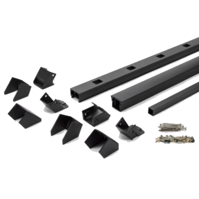 TREX Signature Rail Square Baluster Kit - Stair-Black Sand-6ft-36in