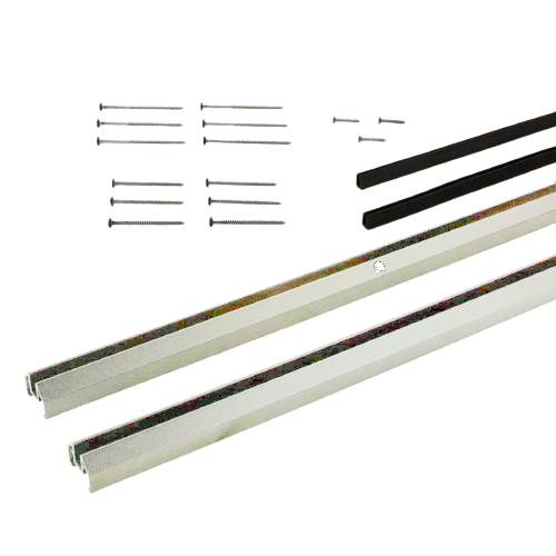 TimberTech Classic Series Glass Channels-Black-72