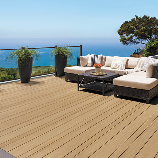 TimberTech Weathered Teak-Grooved-20'