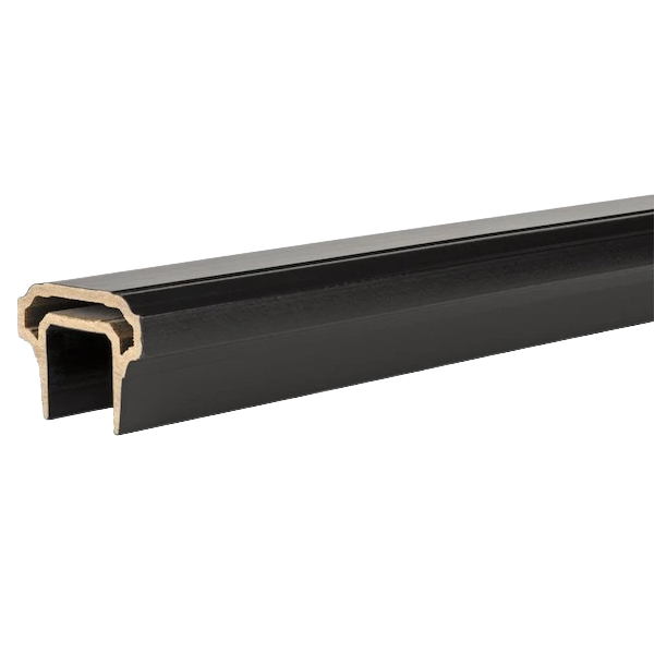 TimberTech Classic Series Premier Top Rail-Black-Gloss-96in